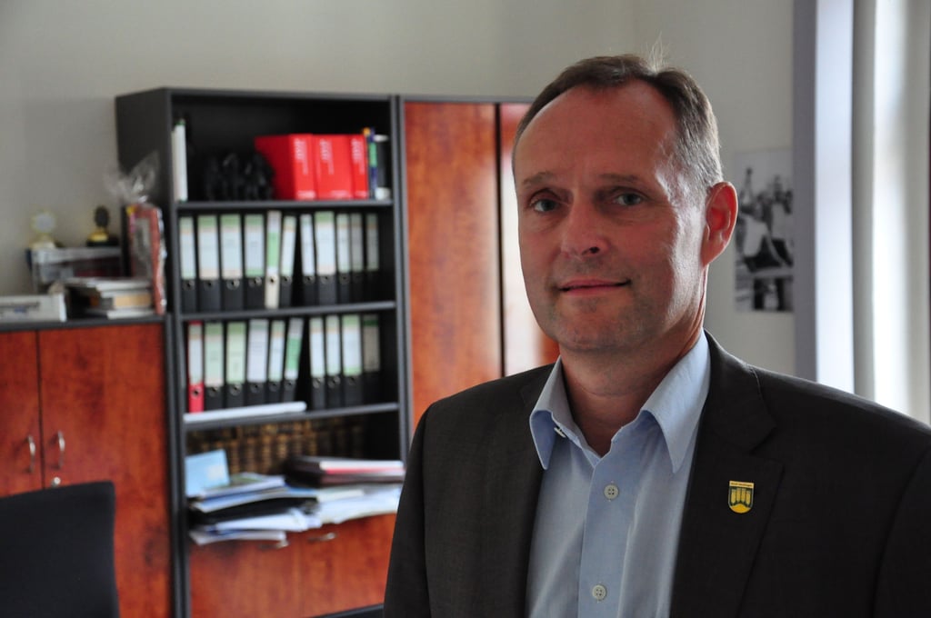 Amtsinhaber Uwe Epperlein will erneut Bürgermeister in Hecklingen werden