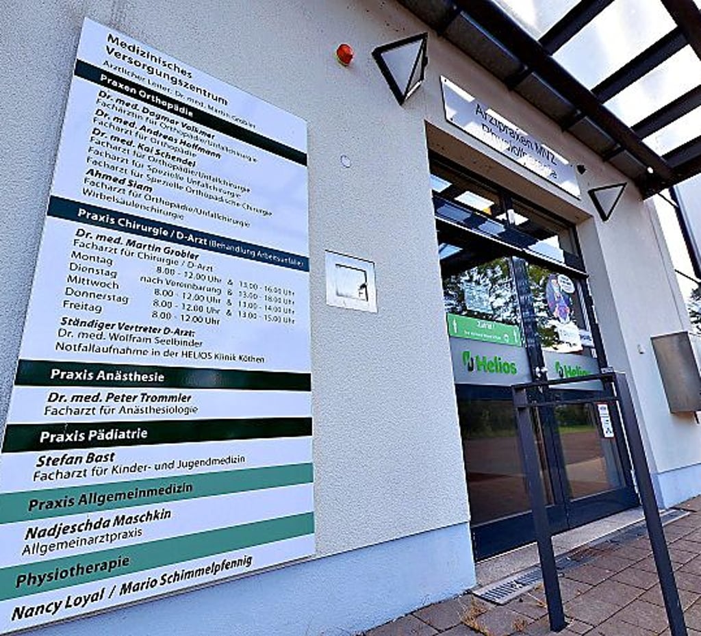Die Kinderarztpraxis gehört zum Medizinischen Versorgungszentrum.