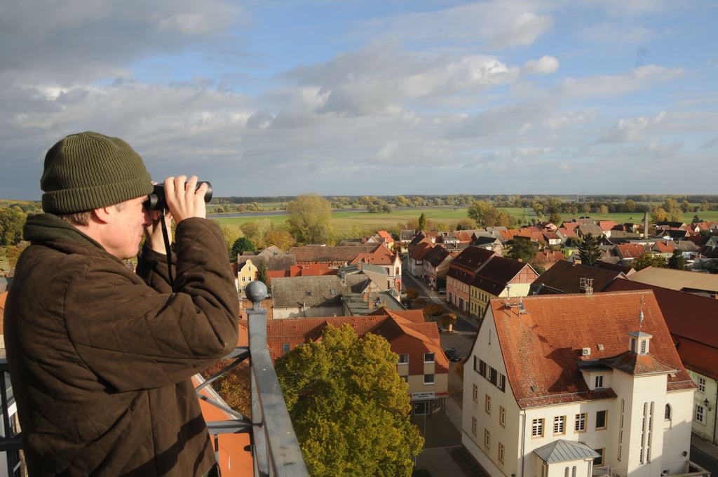 Um diese Aussicht zu genießen, machten sich am vergangenen Wochenende noch einmal viele Menschen auf den Kirchturm in Barby.