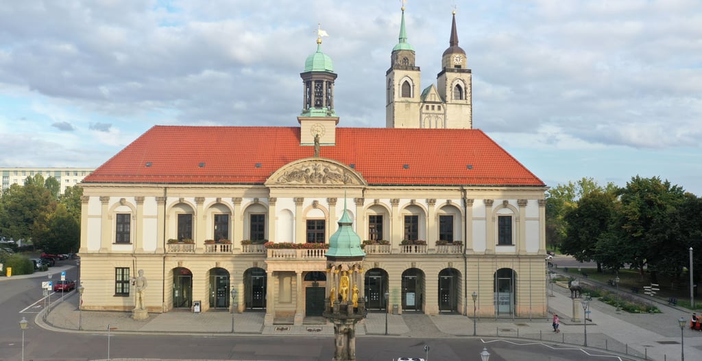 Ins Rathaus in Magdeburg soll 2022 ein neuer Oberbürgermeister oder eine neue Oberbürgermeisterin einziehen.