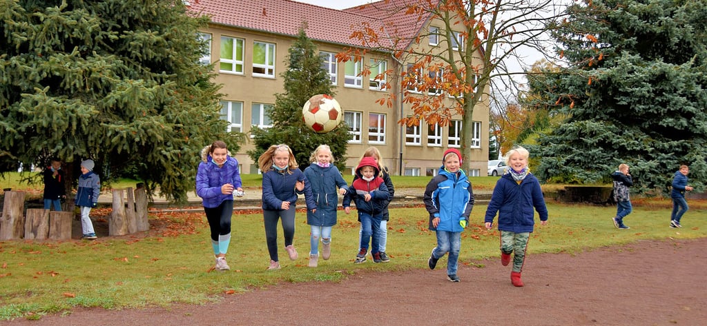 Auf dem Areal der Grundschule „Am Wald“ in Wegenstedt ist genügend Platz, um eine Kleinsportanlage und eine Turnhalle zu bauen. Wann der Wunsch nach einer Einfeldsporthalle erfüllt werden kann, steht noch in den Sternen.