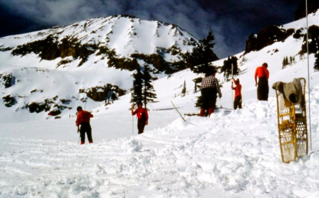 Eine Suchmannschaft ist im Einsatz im Rocky Mountain National Park.