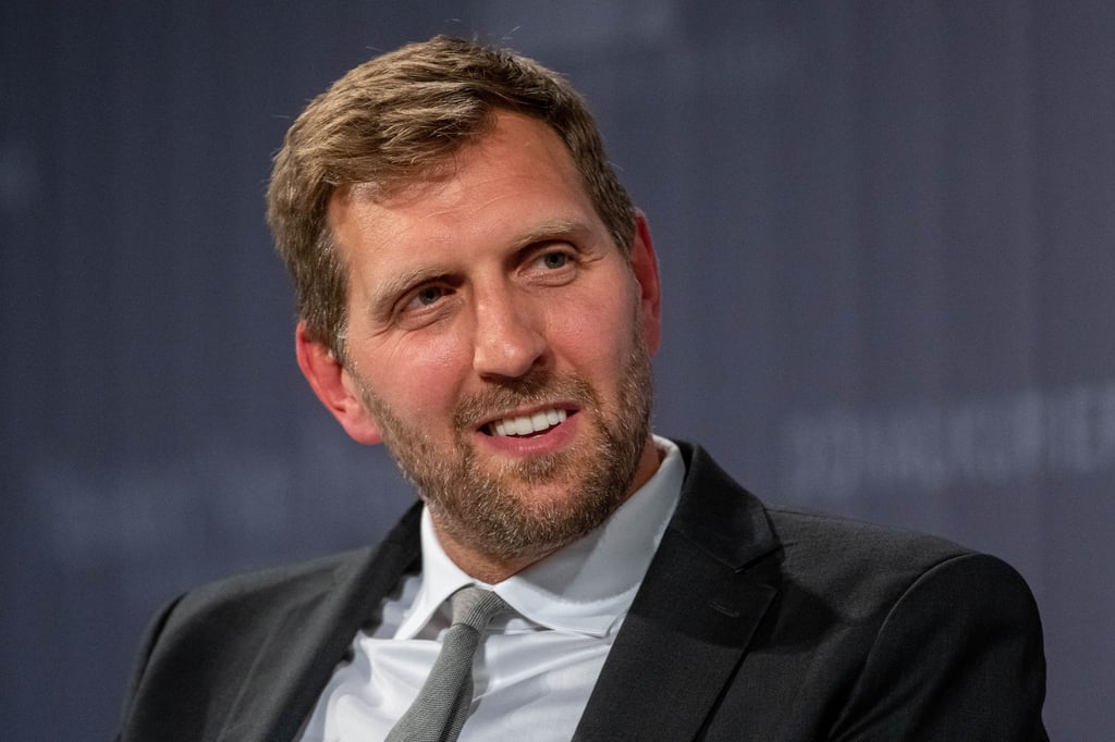 Dirk Nowitzki bei der Vortragsreihe „Menschen in Europa“ der „Passauer Neuen Presse“.