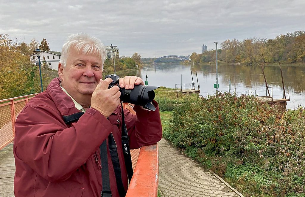 Klaus-Dieter Knauel ist Leiter vom Fotoclub „Klappe08" und im Südosten der Stadt aufgewachsen. Dort waren die Hobbyfotografen, die mit einer neuen Ausstellung in das ASZ Olvenstedt einladen, auf Fotosafari unterwegs.