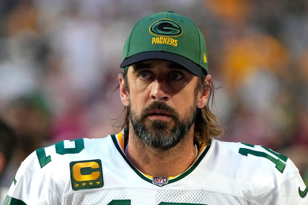 Quarterback Aaron Rodgers wurde positiv auf Corona getestet.