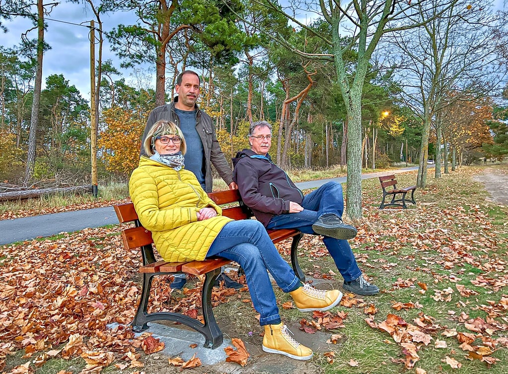 Hinsetzen und verweilen: Das ist nun rings um den Bergwitzsee dank großzügiger Spenden möglich.