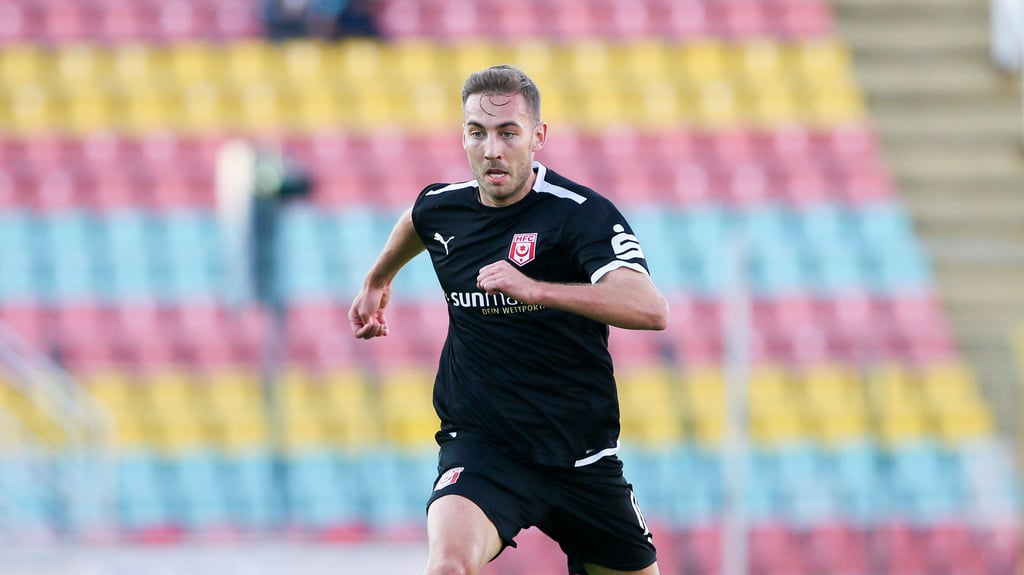 Michael Eberwein traf für den HFC beim TSV Havelse.