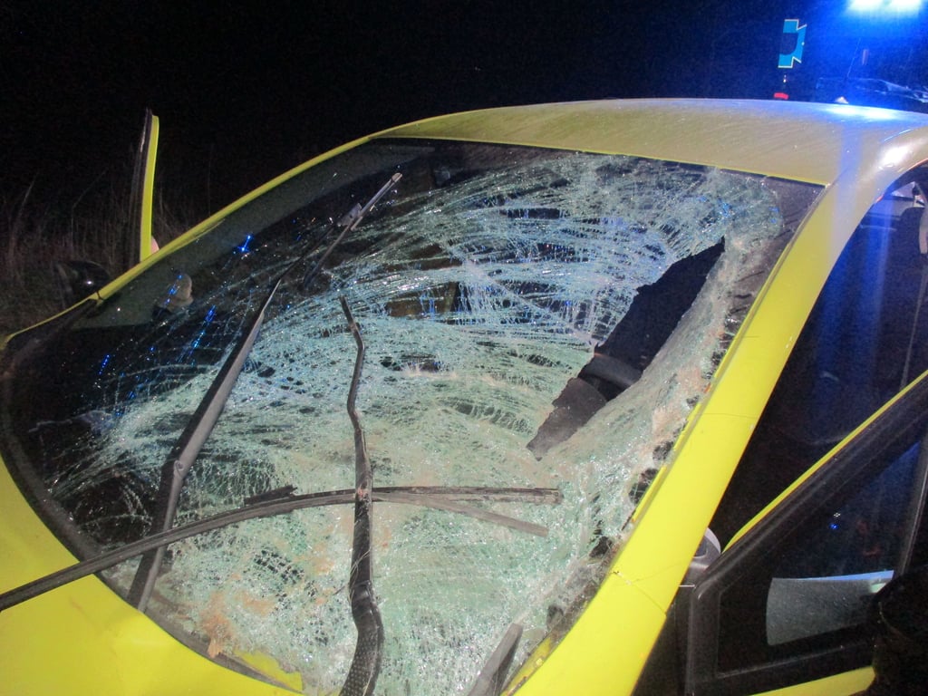 Das Auto der 55-jährigen Fahrerin