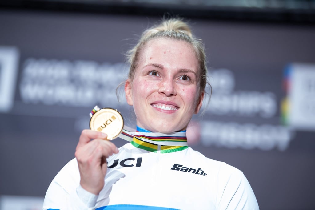 Kehrt bei der WM in Roubaix auf das Oval zurück: Bahnrad-Ass Emma Hinze.