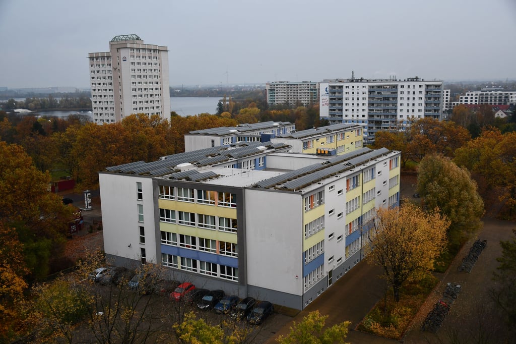 Die IGS "Regine Hildebrandt" im Magdeburger Stadtteil Neustädter See.