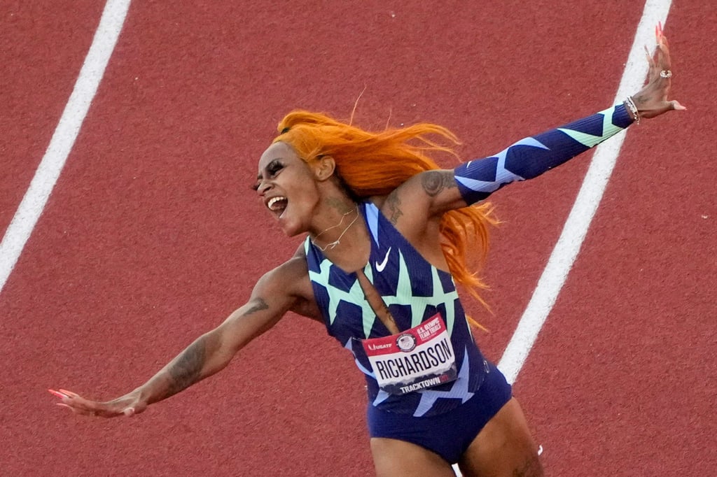 Verpasste nach Marihuana-Konsum die Teilnahme an den Olympischen Spielen in Tokio: Sha'Carri Richardson.