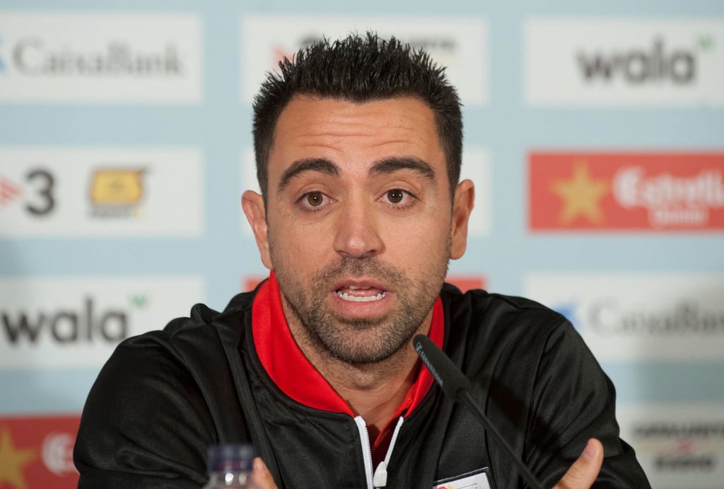Xavi spielte zwischen 1998 und 2015 für Barca und gewann mit dem Club vier Mal die Champions League.