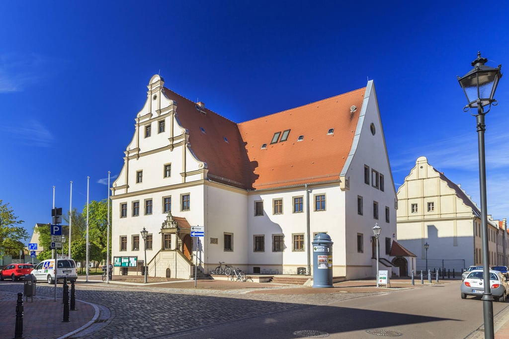 Das Rathaus in Aken