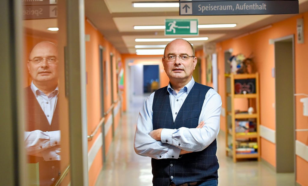 Thilo Hoffmann ist Chefarzt der Klinik für Psychosomatik und Psychotherapie in der Diakonie Halle.