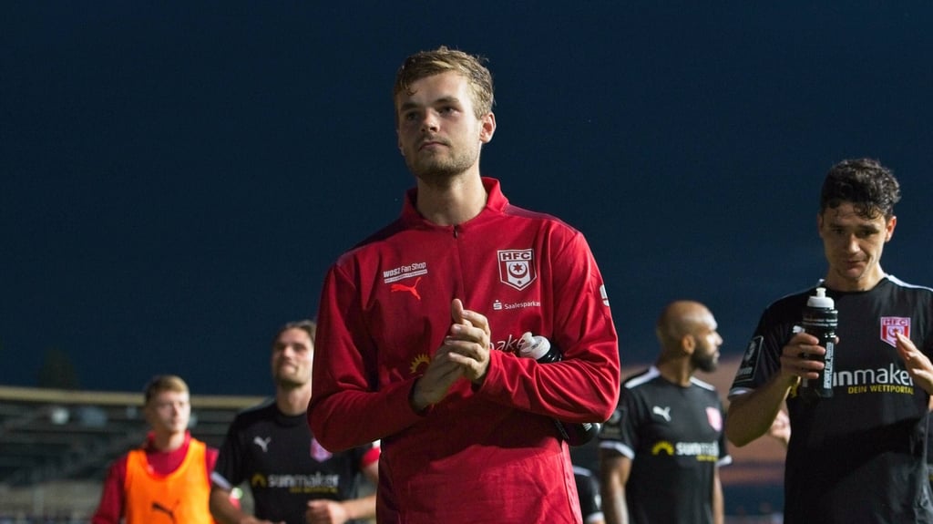 Tom Zimmerschied hat sich beim Halleschen FC erneut an der Schulter verletzt.