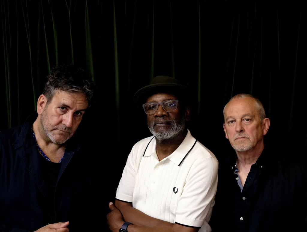 Terry Hall (l-r), Lynval Golding und Horace Panter wollten unbedingt mal wieder „fröhlichen Lärm“ machen.