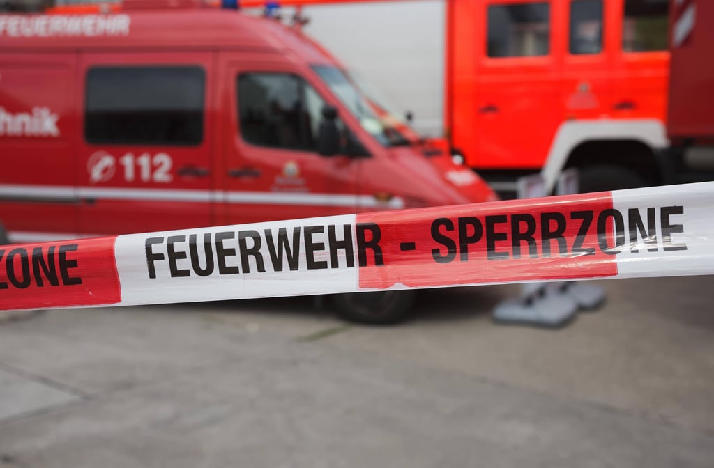 Die Feuerwehr im Einsatz (Symbolbild)