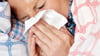 Husten, Schnupfen und Fieber sind die häufigsten Symptome von Erkältung und Influenza.