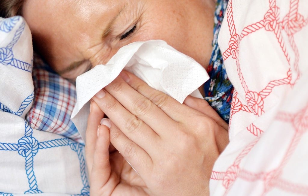 Husten, Schnupfen und Fieber sind die häufigsten Symptome von Erkältung und Influenza.