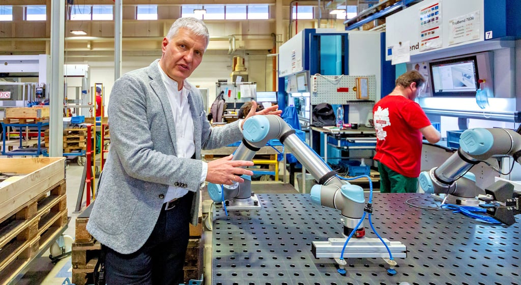 Bei AGCO in Hohenmölsen werden Landmaschinen montiert und deren Komponenten hergestellt. Die Ansiedlung eines Instituts zur Erforschung neuer Landwirtschaftstechnologien begrüßt der Betrieb um Werksleiter Thomas Schneiderheinze ausdrücklich.