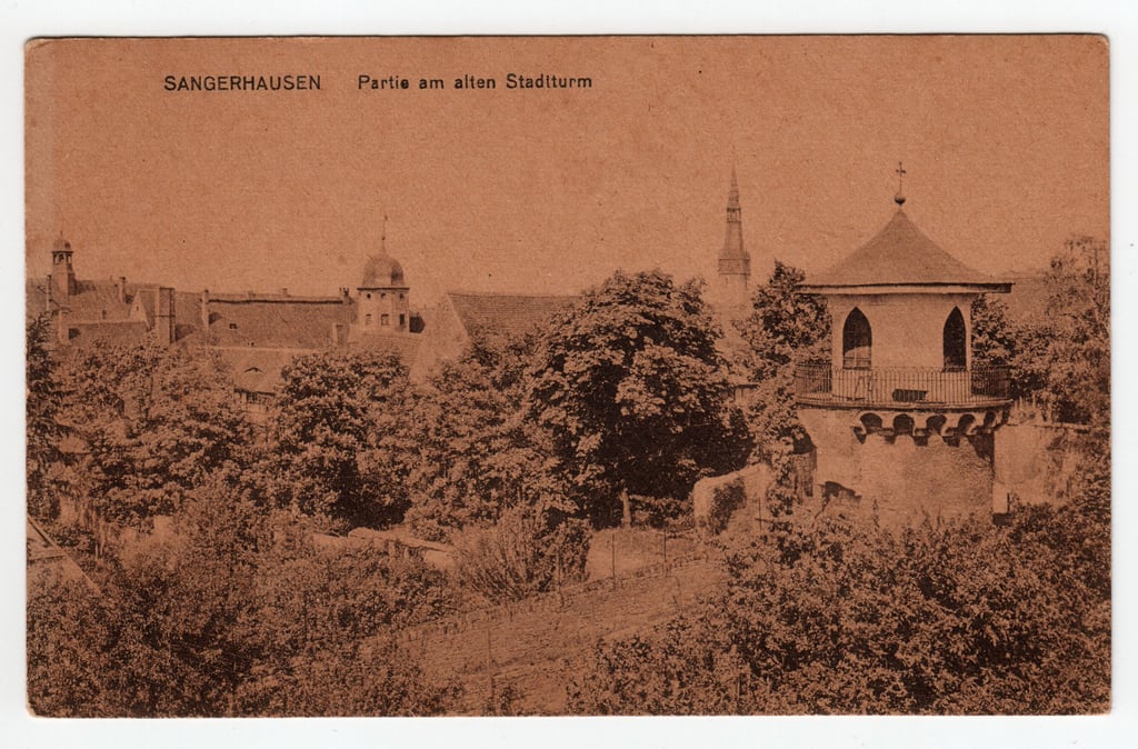 Ein Blick auf das alte Sangerhausen