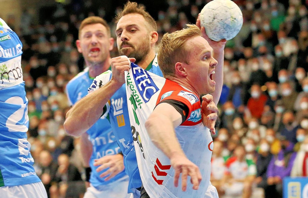 Omar Ingi Magnusson war mit neun Toren bester SCM-Werfer.