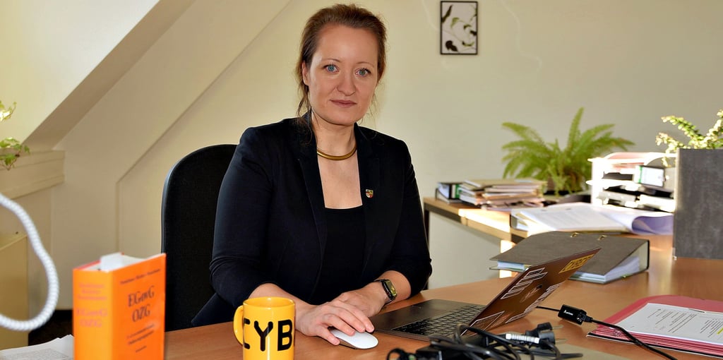 Sabine Griebsch hilft, die Verwaltung bei der Nutzung moderner Kommunikationsmittel zukunftsfähig aufzustellen.
