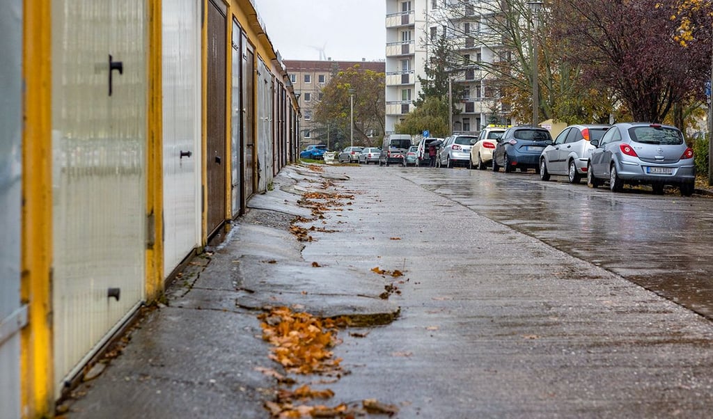 Die Straße des Karl-Liebknecht-Rings stammt aus den 1970er Jahren.