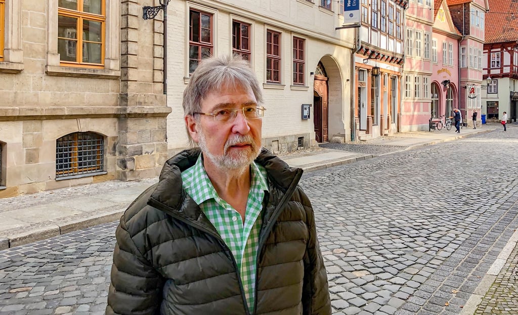 Klaus-Dieter Plate ist Ortskurator der Deutschen Stiftung Denkmalschutz. Diese engagiert sich stark in Quedlinburg und hat auch das Palais Salfeldt saniert.