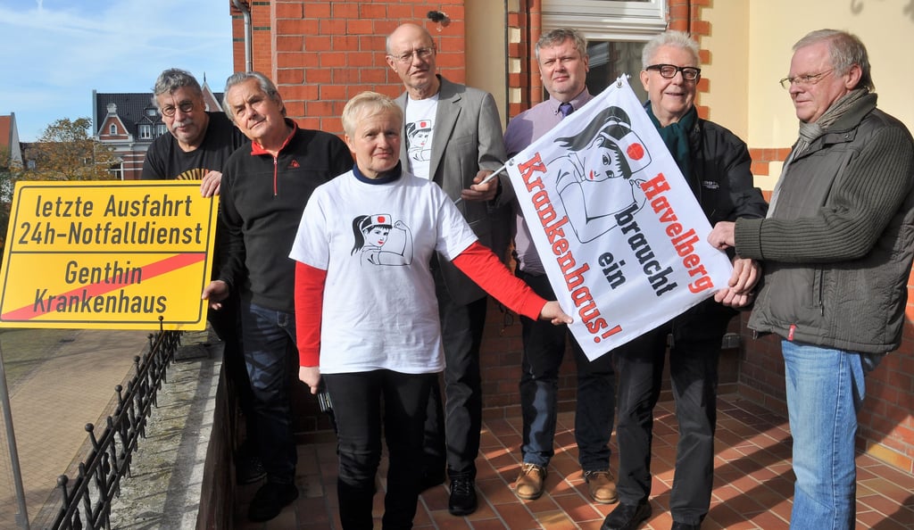 Gemeinsam mit den Havelbergern wollen die Genthiner am 20. November für eine 24-Stunden-Notfallversorgung in der Kanalstadt demonstrieren.