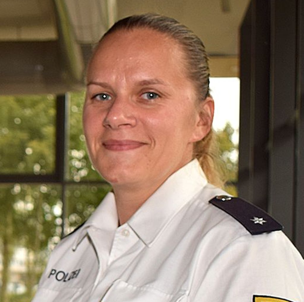 Nadin Hesse ist Regionalbereichsbeamtin der Polizei in Gommern.