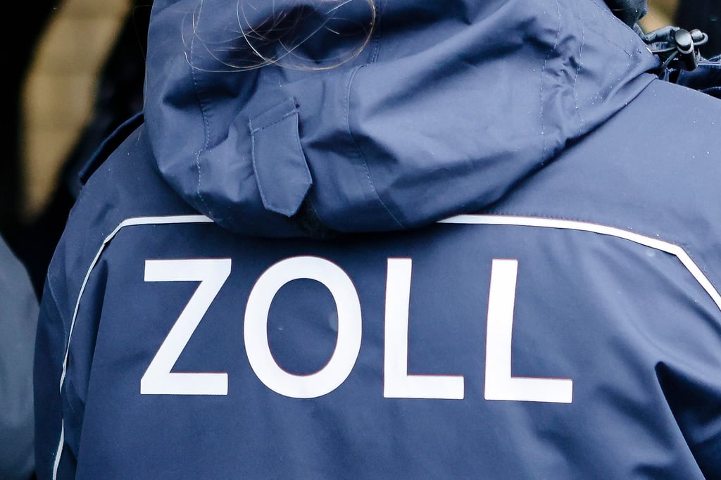 Eine Zoll-Kontrolle
