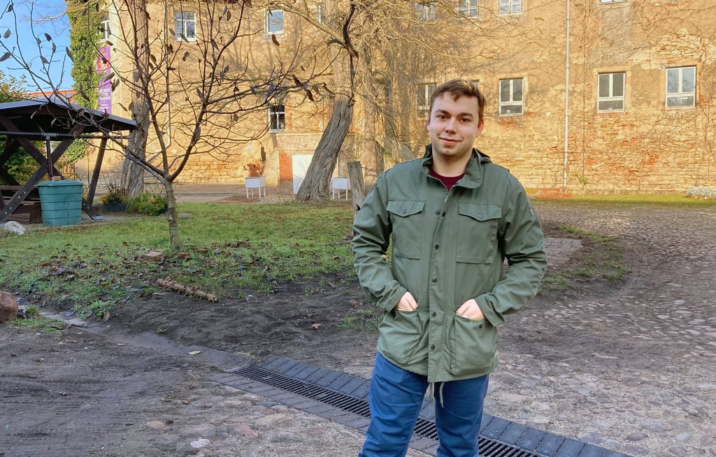 Lucas Brauer ist in Burgliebenau aufgewachsen und möchte dort auch bleiben.