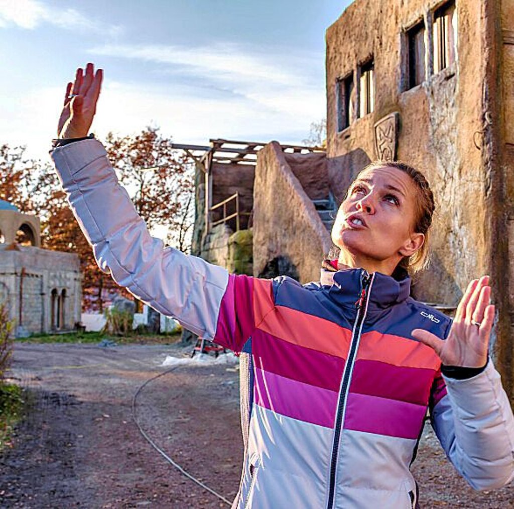 Schon jetzt „untermauert“ Nicole Krauthahn mit lebhaften Geschichten.