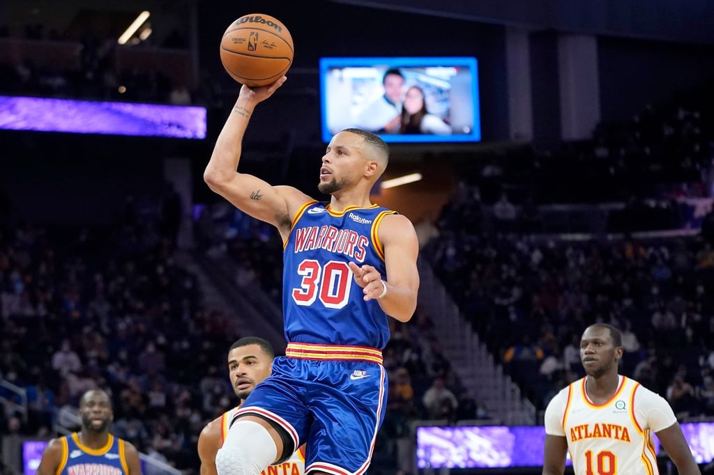 Überragte beim Warriors-Sieg gegen Atlanta: Stephen Curry.