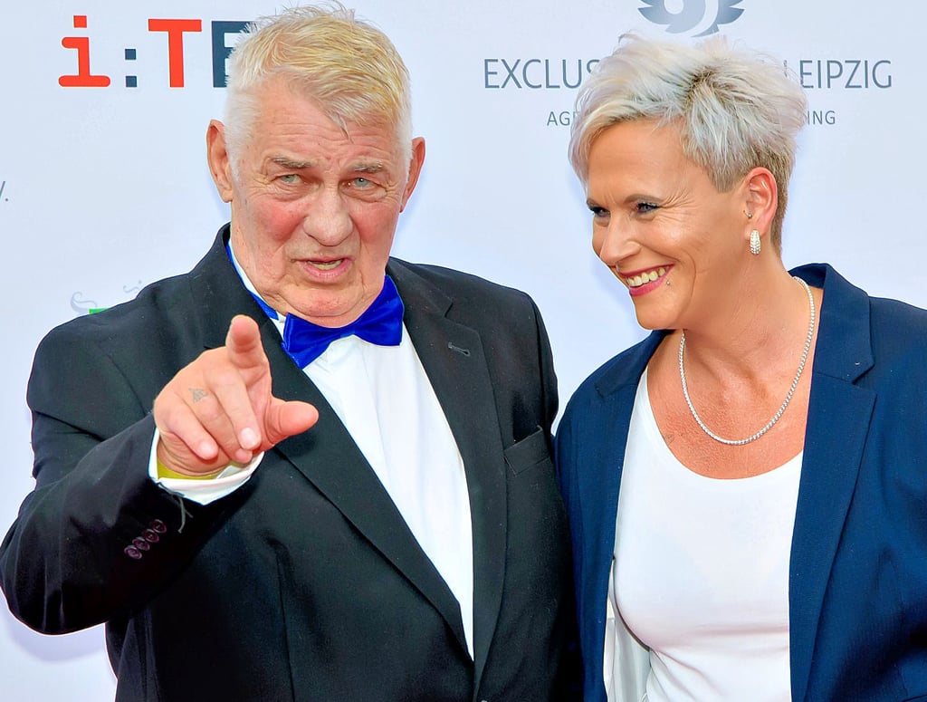 Heinz Hoenig und seine Frau Annika waren erst im September Gäste der Schutzengel-Gala des Vereins Mukoviszidose Selbsthilfe in Leipzig. Nun kommen sie am 8. Dezember zum Promi-Geflüster nach Dessau.