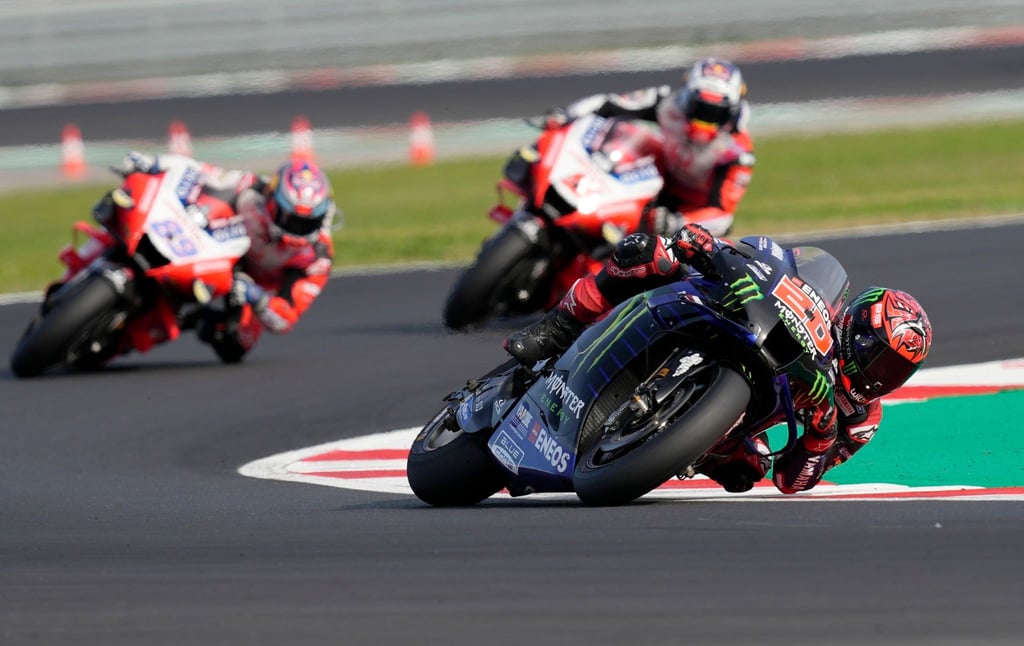 Fabio Quartararo sicherte sich vorzeitig den MotoGP-WM-Titel.