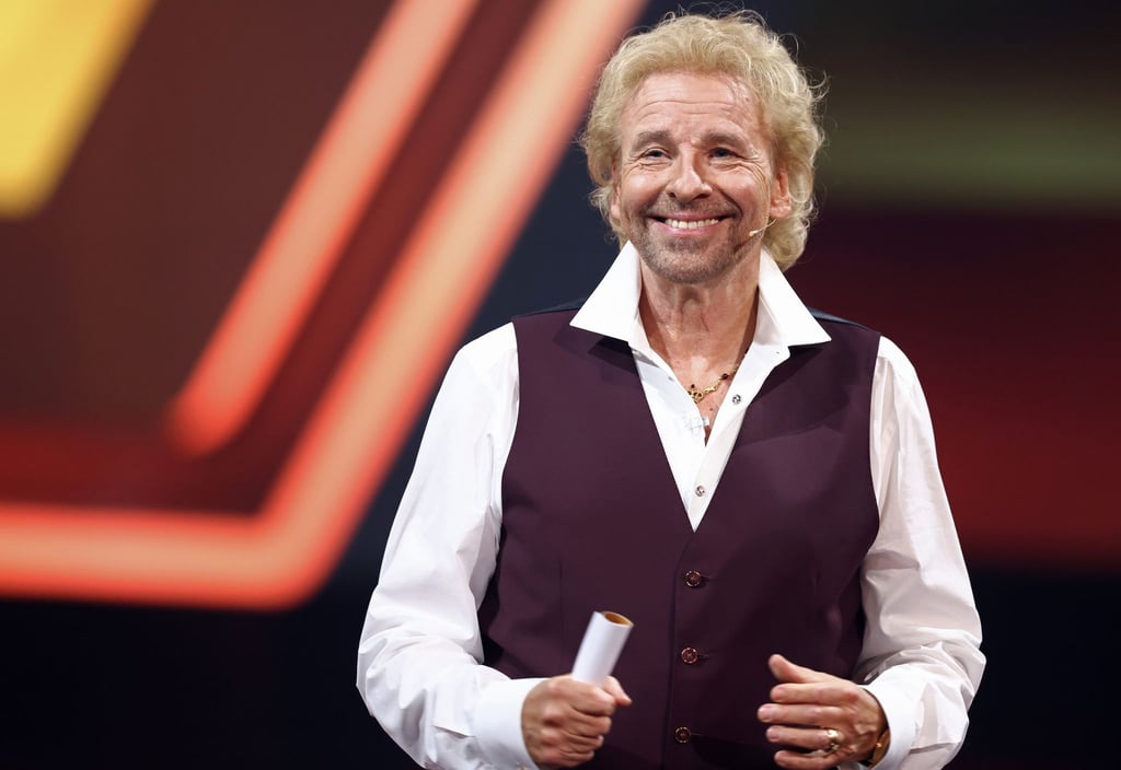 Thomas Gottschalk bei der Jubiläumsshow von „Wetten, dass..?“ in Nürnberg.