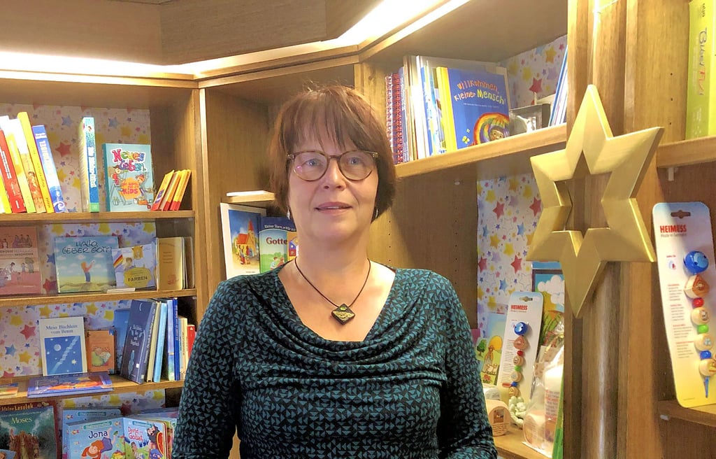 Barbara Puchert wird der kleinen Buchhandlung in der Johannisstraße eine Zukunft geben.