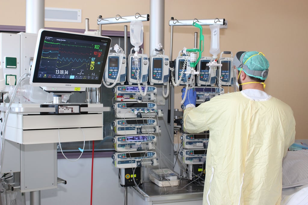 Auf der Intensivstation des Johanniter-Krankenhauses Stendal werden gegenwärtig zwei Corona-Patienten behandelt.