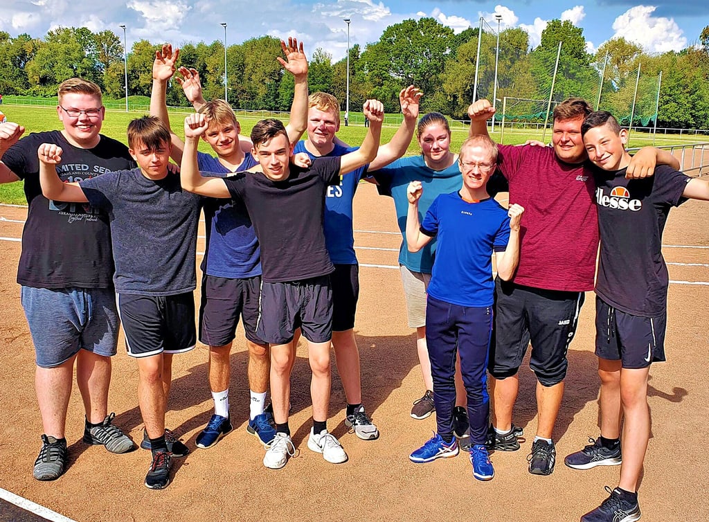 Große Freude bei den Reppichauern: Beim Staffellauf im September hatten sie sich selbst überboten.