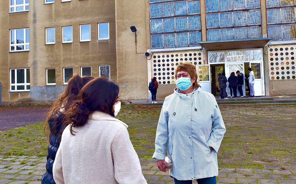 Die längste Zeit wurden die Sangerhäuser Heineschüler in der Bergmannsallee in Eisleben unterrichtet.