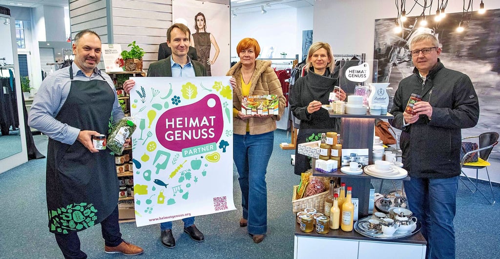 Akteure für den regionalen Genuss: Mirko Kirschner, Hannes Wolf, Ina Stackfleth, Steffi Schröter und Ralf Zaizek (v.l.).