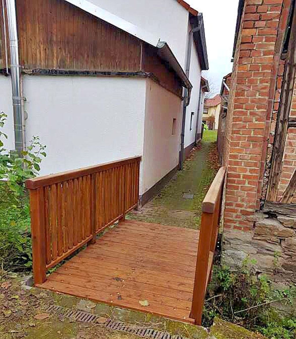 Die neue Brücke in Rottleberode