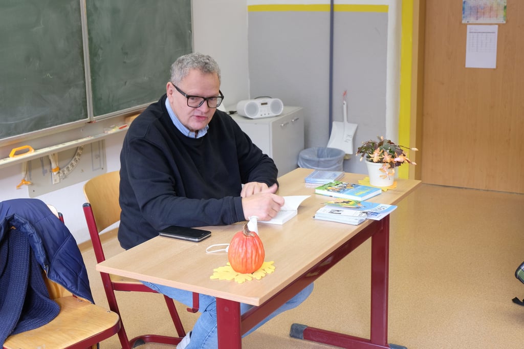 Ulli Potofski, Buchlesung Sekundarschule Elster