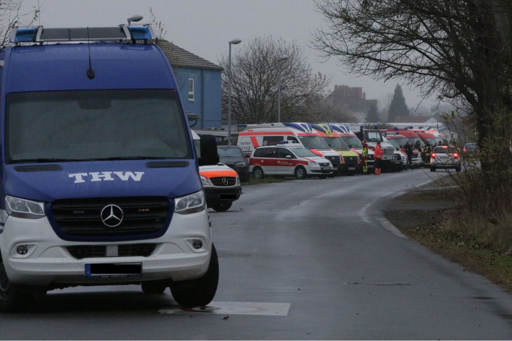 Großeinsatz bei der Bombenentschärfung in Wittenberg.