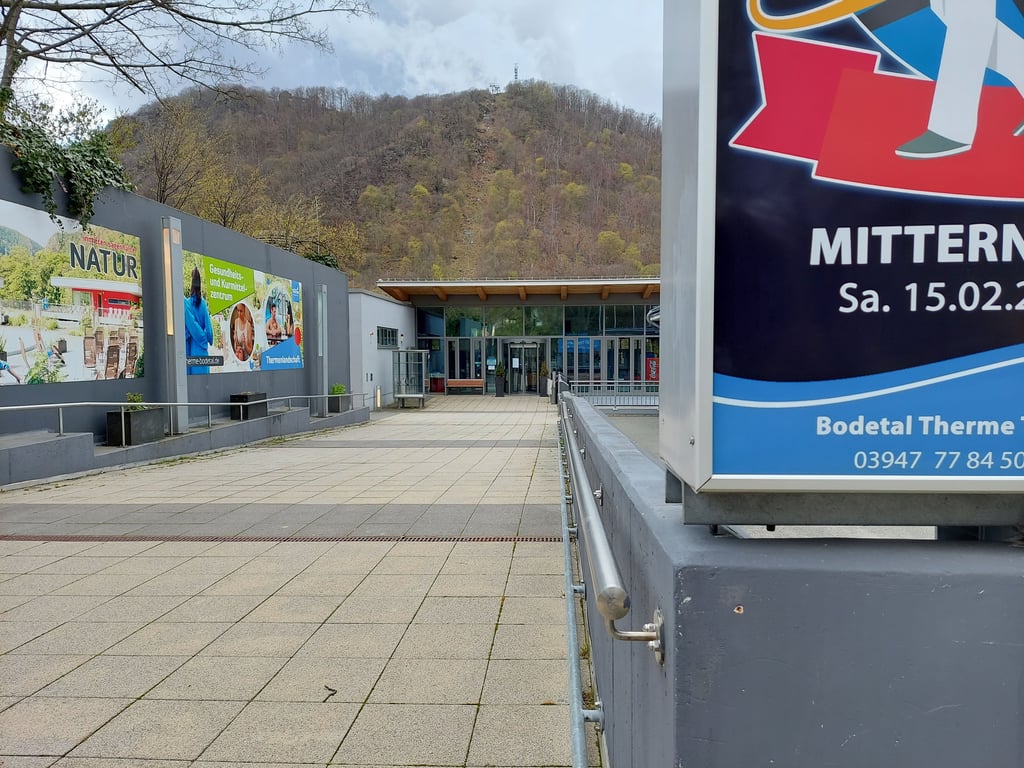 In der Bodetal-Therme wird ein Testzentrum eingerichtet. (Archivfoto)