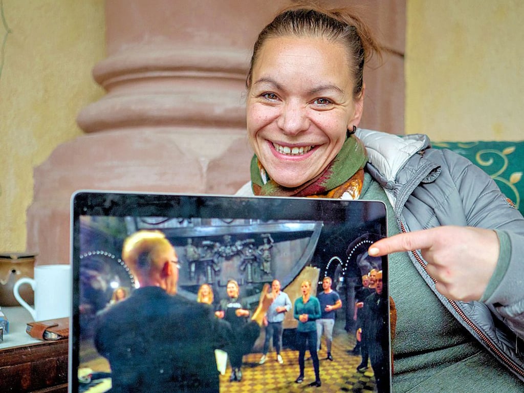 Francesca Donato stand gemeinsam mit Johannes Oerding auf der Bühne. Ein einmaliges Erlebnis, wie sie sagt.