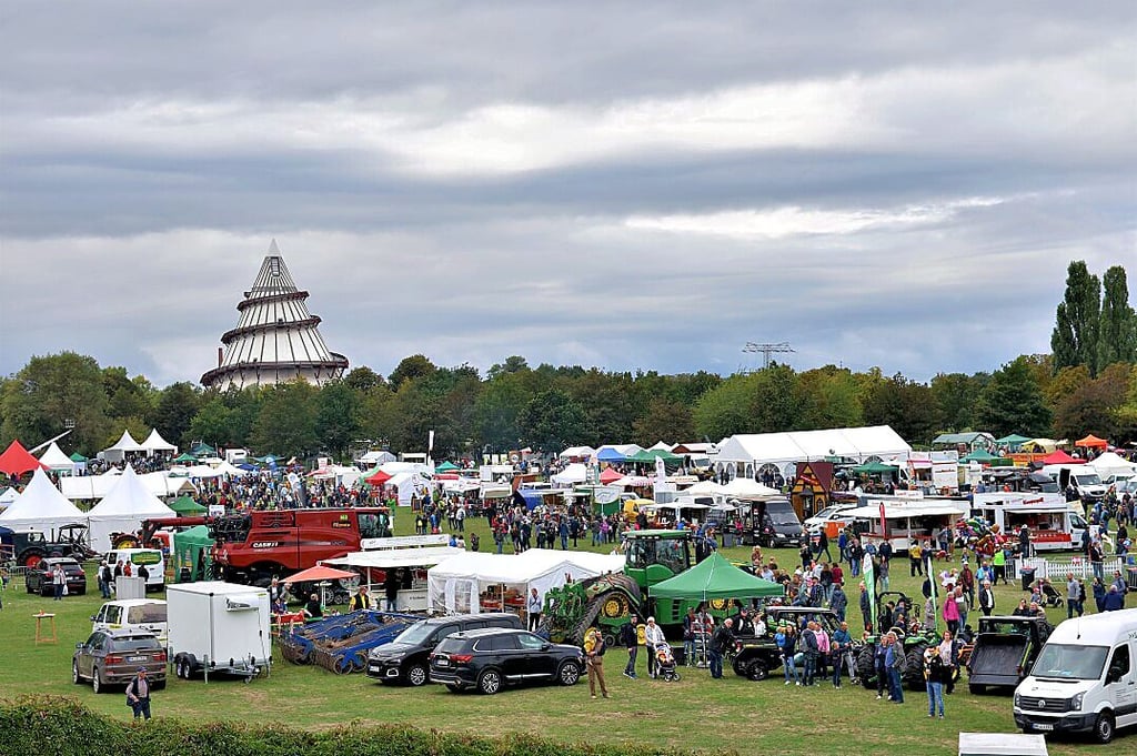 Nach der Absage im Vorjahr kamen zum Landeserntedankfest im September rund 33 000 Besucher in den Park.