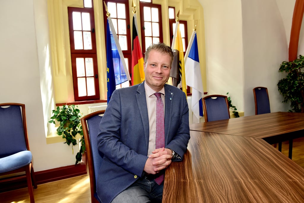 Bürgermeister der Lutherstadt Eisleben Carsten Staub